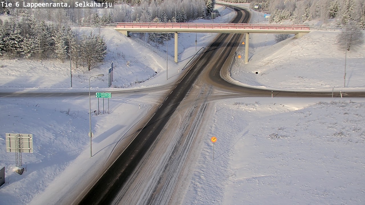 Kelikamerat Kuva Tie 6 Lappeenranta, Selkäharju, Lappeenranta, Etelä-Karjala