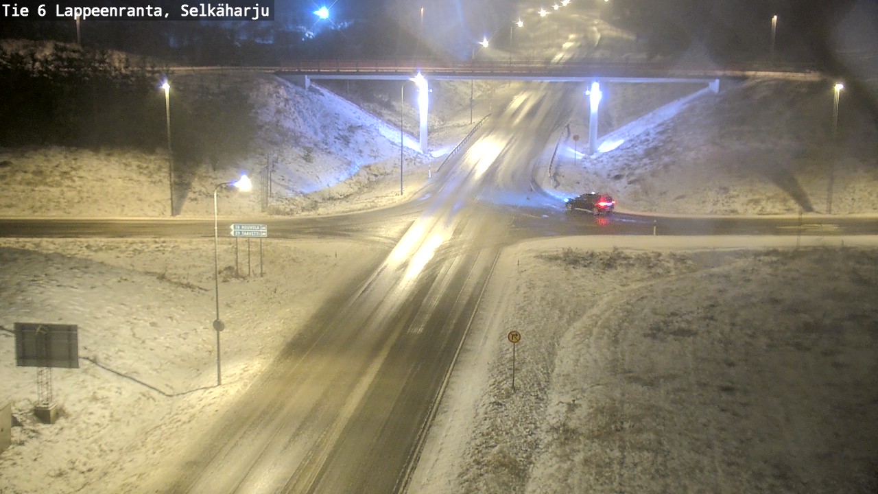Weather Camera Image Väg 6 Villmanstrand, Selkäharju, Lappeenranta, Etelä-Karjala