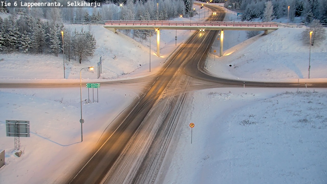 Kelikamerat Kuva Tie 6 Lappeenranta, Selkäharju, Lappeenranta, Etelä-Karjala