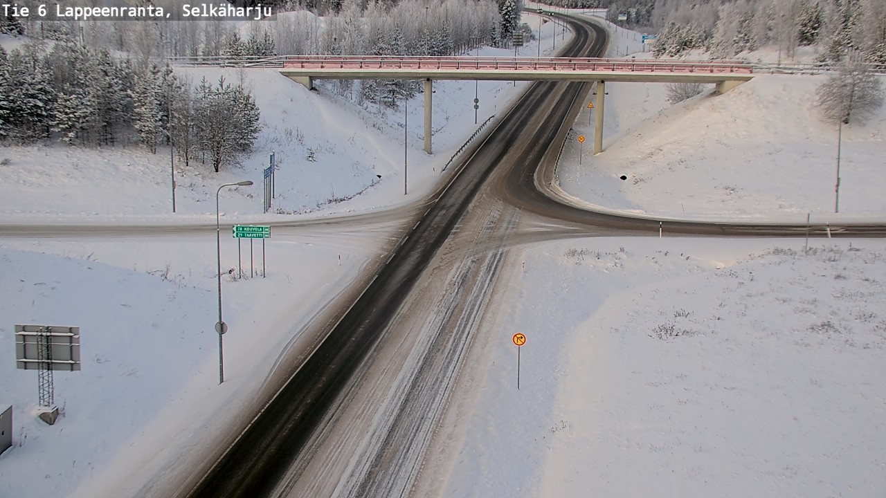Kelikamerat Kuva Tie 6 Lappeenranta, Selkäharju, Lappeenranta, Etelä-Karjala