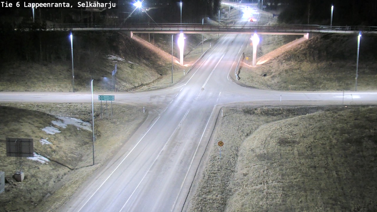Weather Camera Image Road 6 Lappeenranta, Selkäharju, Lappeenranta, Etelä-Karjala