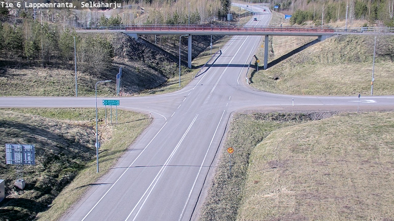 Kelikamerat Kuva Tie 6 Lappeenranta, Selkäharju, Lappeenranta, Etelä-Karjala