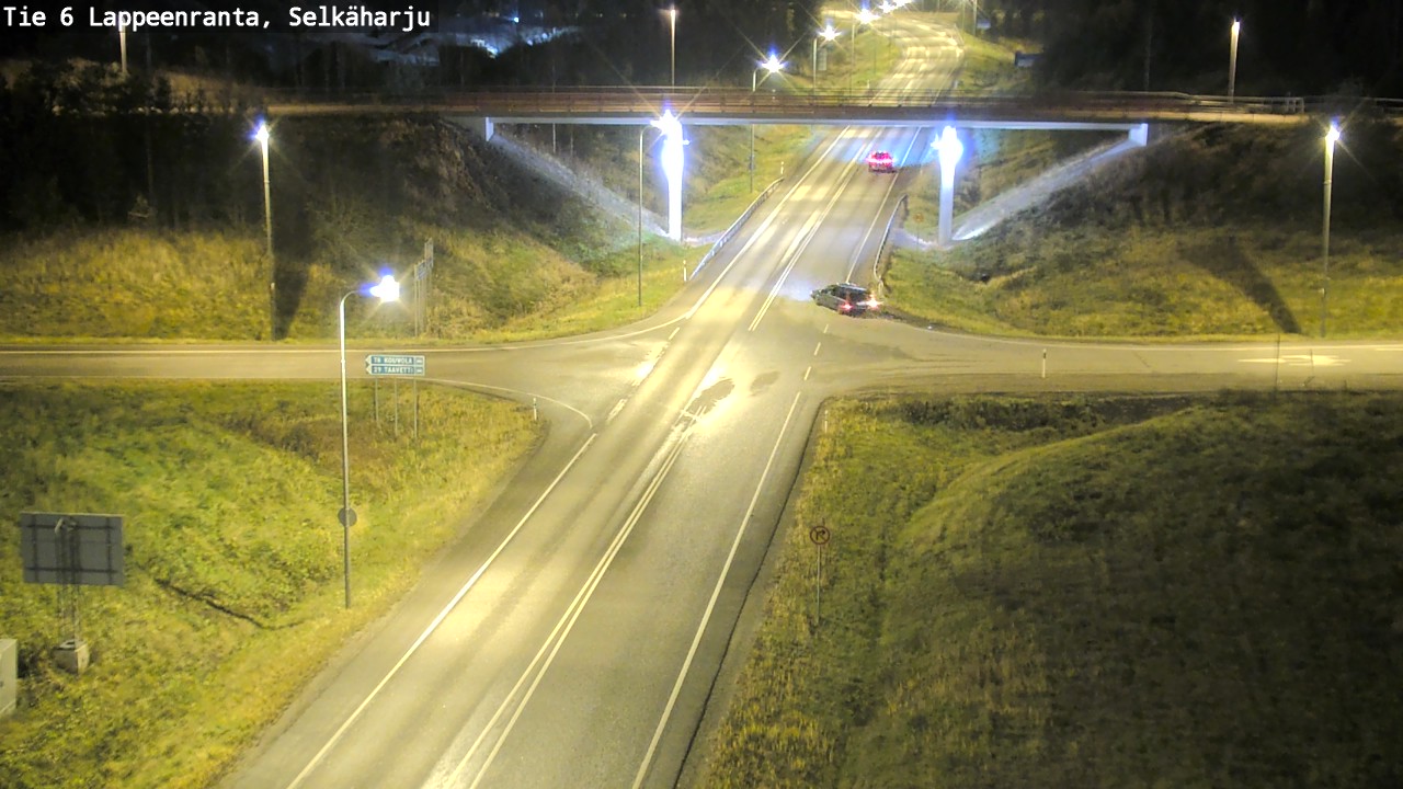 Weather Camera Image Väg 6 Villmanstrand, Selkäharju, Lappeenranta, Etelä-Karjala