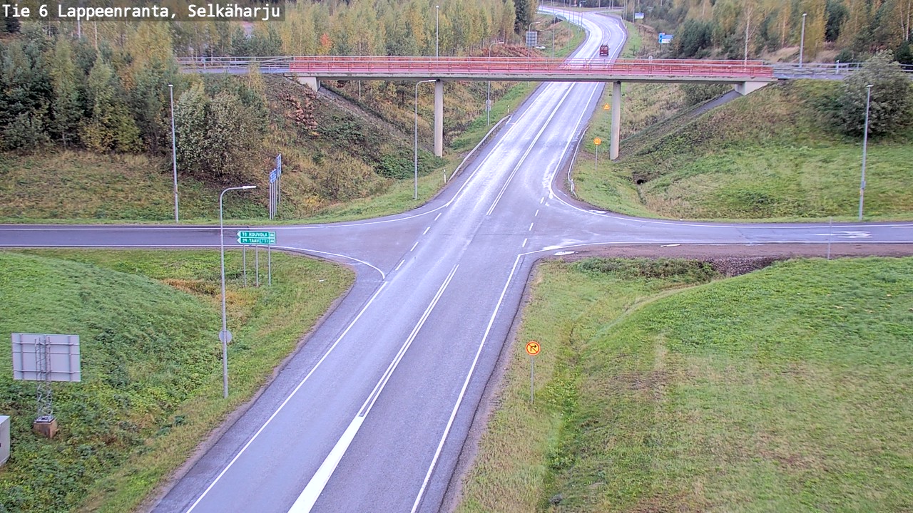 Kelikamerat Kuva Tie 6 Lappeenranta, Selkäharju, Lappeenranta, Etelä-Karjala