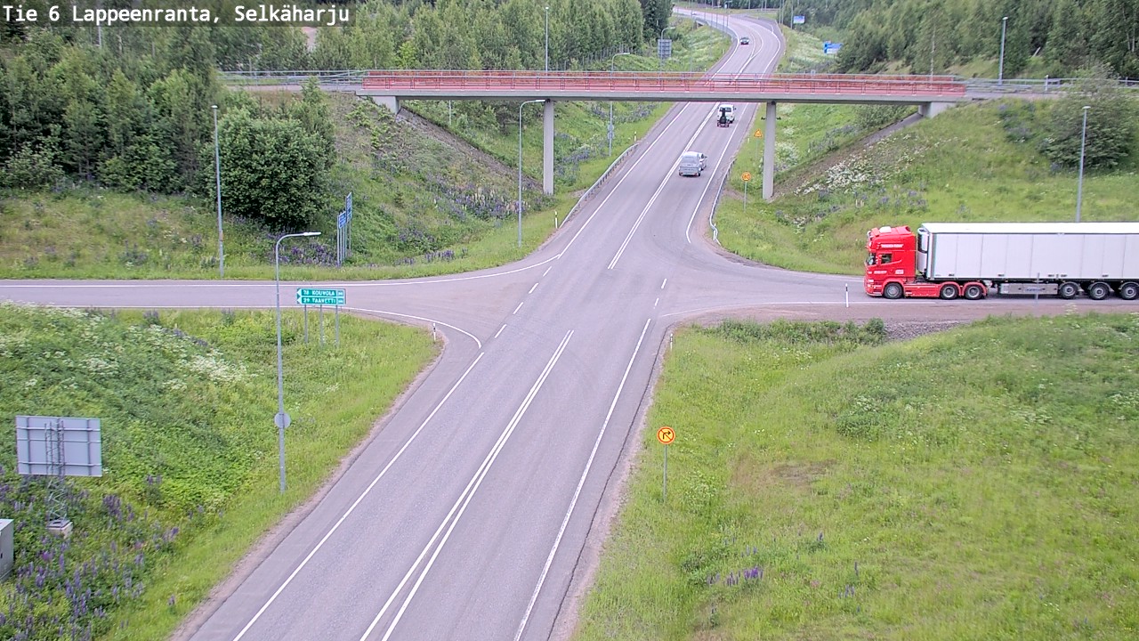 Kelikamerat Kuva Tie 6 Lappeenranta, Selkäharju, Lappeenranta, Etelä-Karjala