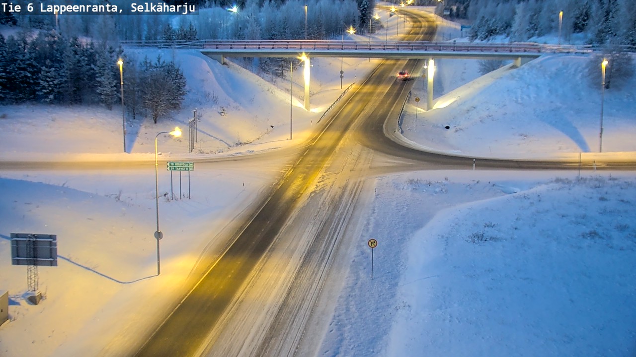 Kelikamerat Kuva Tie 6 Lappeenranta, Selkäharju, Lappeenranta, Etelä-Karjala