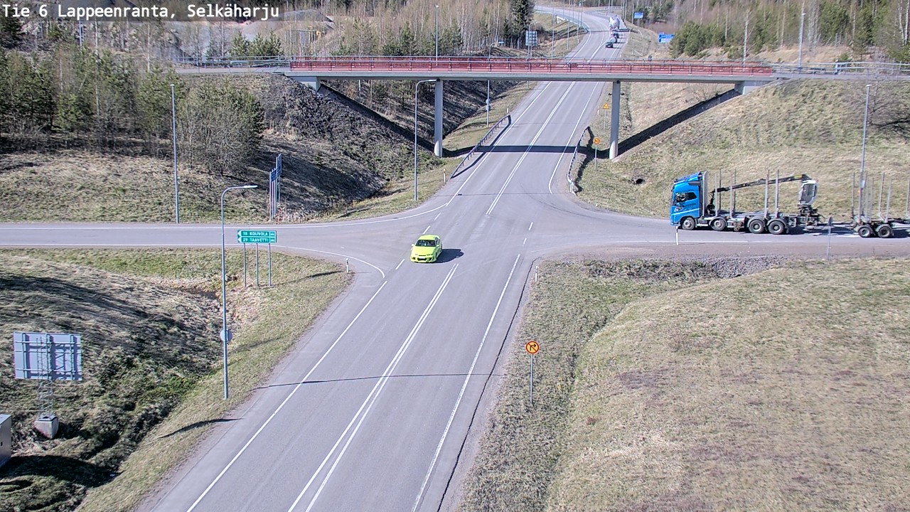 Kelikamerat Kuva Tie 6 Lappeenranta, Selkäharju, Lappeenranta, Etelä-Karjala