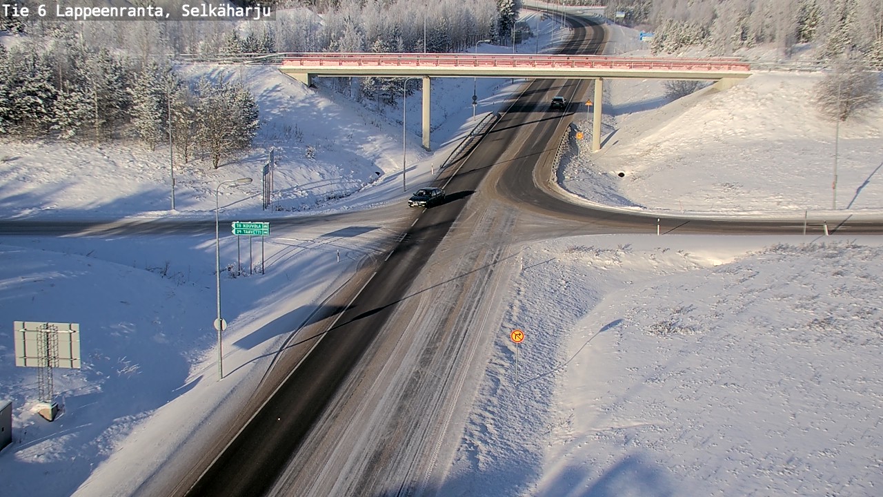 Weather Camera Image Road 6 Lappeenranta, Selkäharju, Lappeenranta, Etelä-Karjala