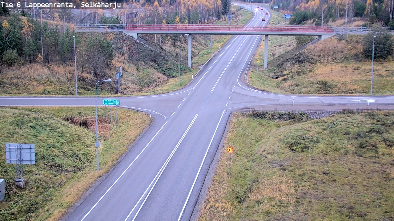 Kelikamerat Kuva Tie 6 Lappeenranta, Selkäharju, Lappeenranta, Etelä-Karjala