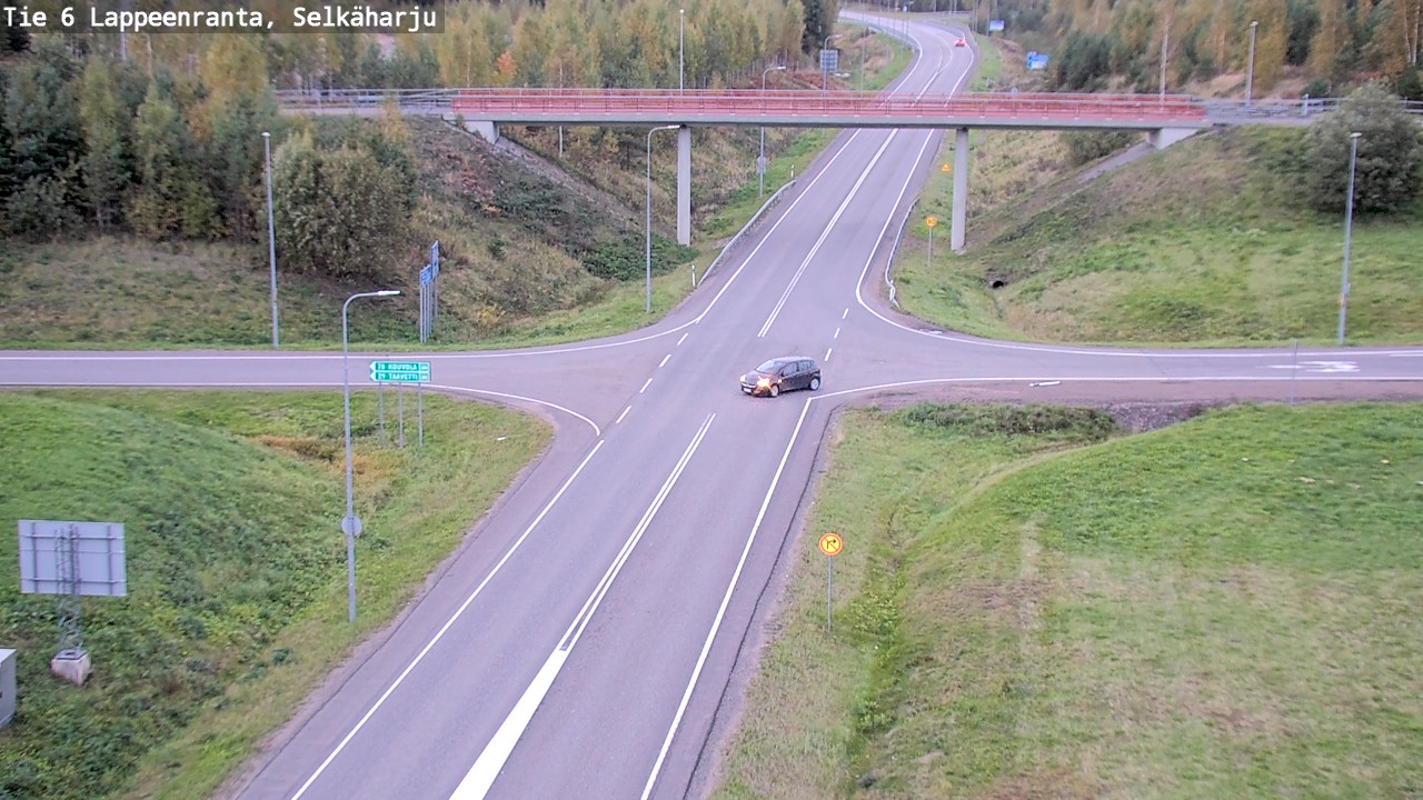 Kelikamerat Kuva Tie 6 Lappeenranta, Selkäharju, Lappeenranta, Etelä-Karjala