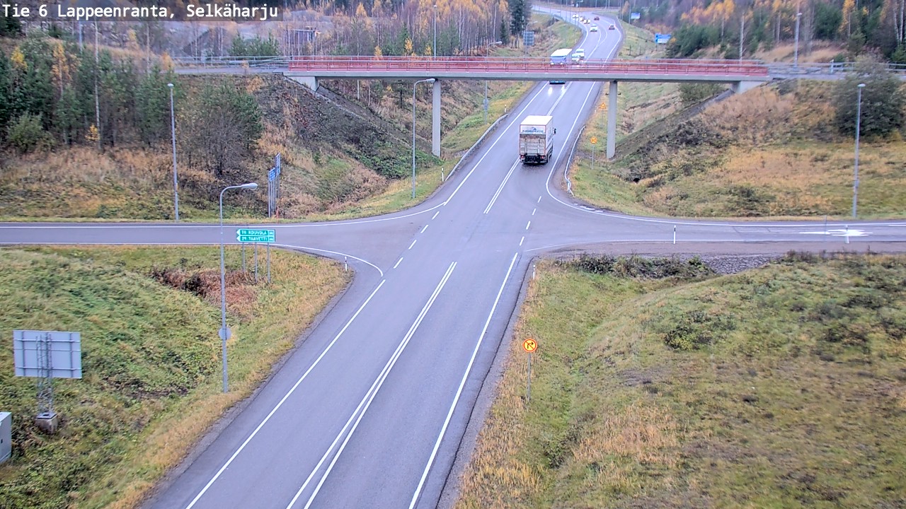 Kelikamerat Kuva Tie 6 Lappeenranta, Selkäharju, Lappeenranta, Etelä-Karjala