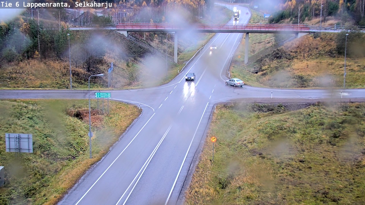 Weather Camera Image Road 6 Lappeenranta, Selkäharju, Lappeenranta, Etelä-Karjala