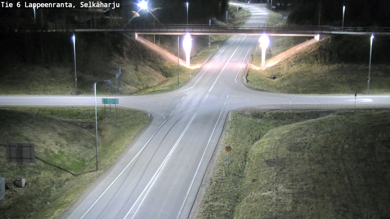 Weather Camera Image Road 6 Lappeenranta, Selkäharju, Lappeenranta, Etelä-Karjala