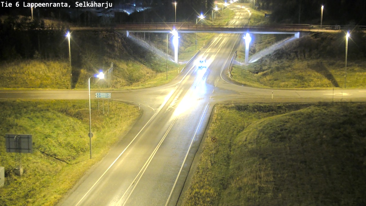 Weather Camera Image Väg 6 Villmanstrand, Selkäharju, Lappeenranta, Etelä-Karjala