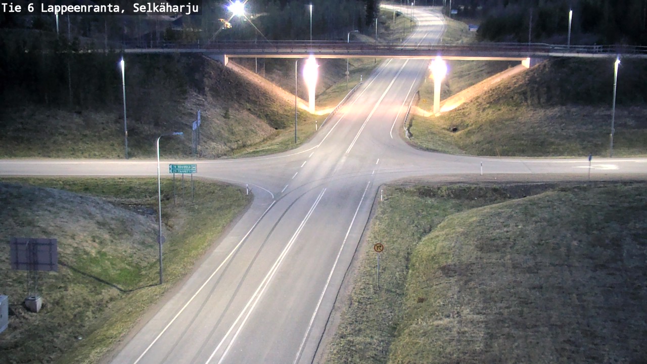 Weather Camera Image Road 6 Lappeenranta, Selkäharju, Lappeenranta, Etelä-Karjala