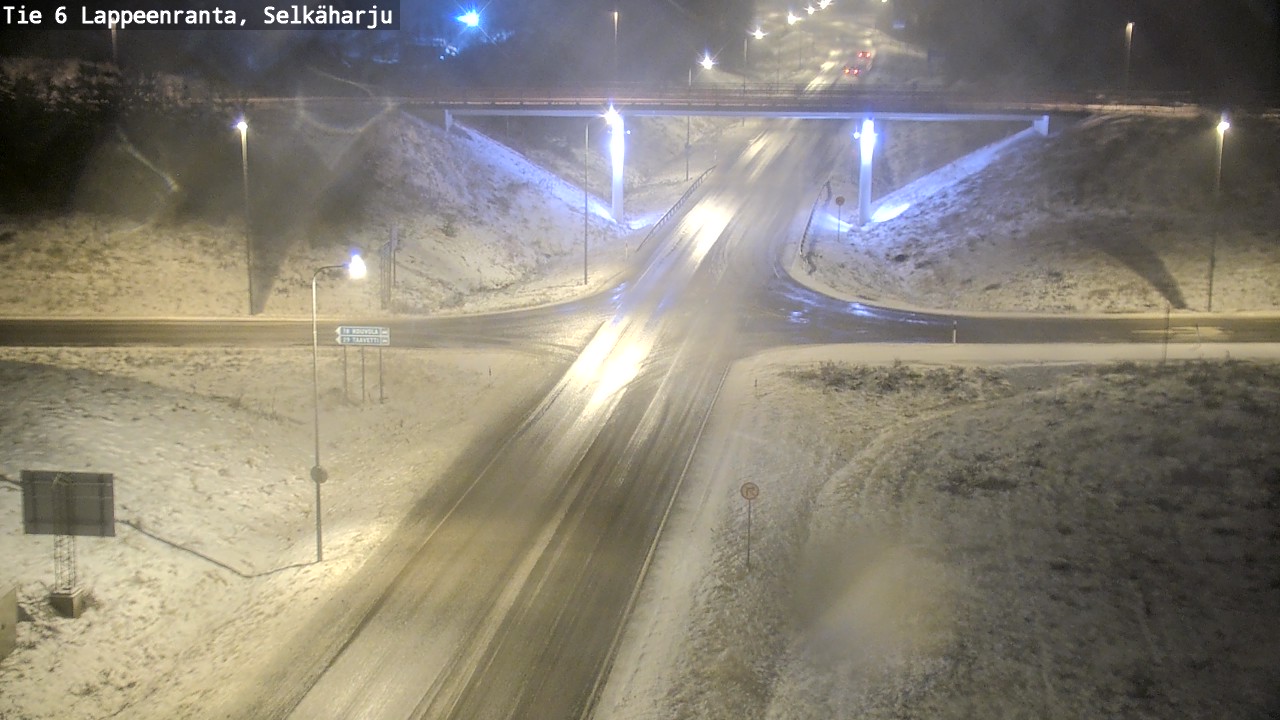 Weather Camera Image Väg 6 Villmanstrand, Selkäharju, Lappeenranta, Etelä-Karjala