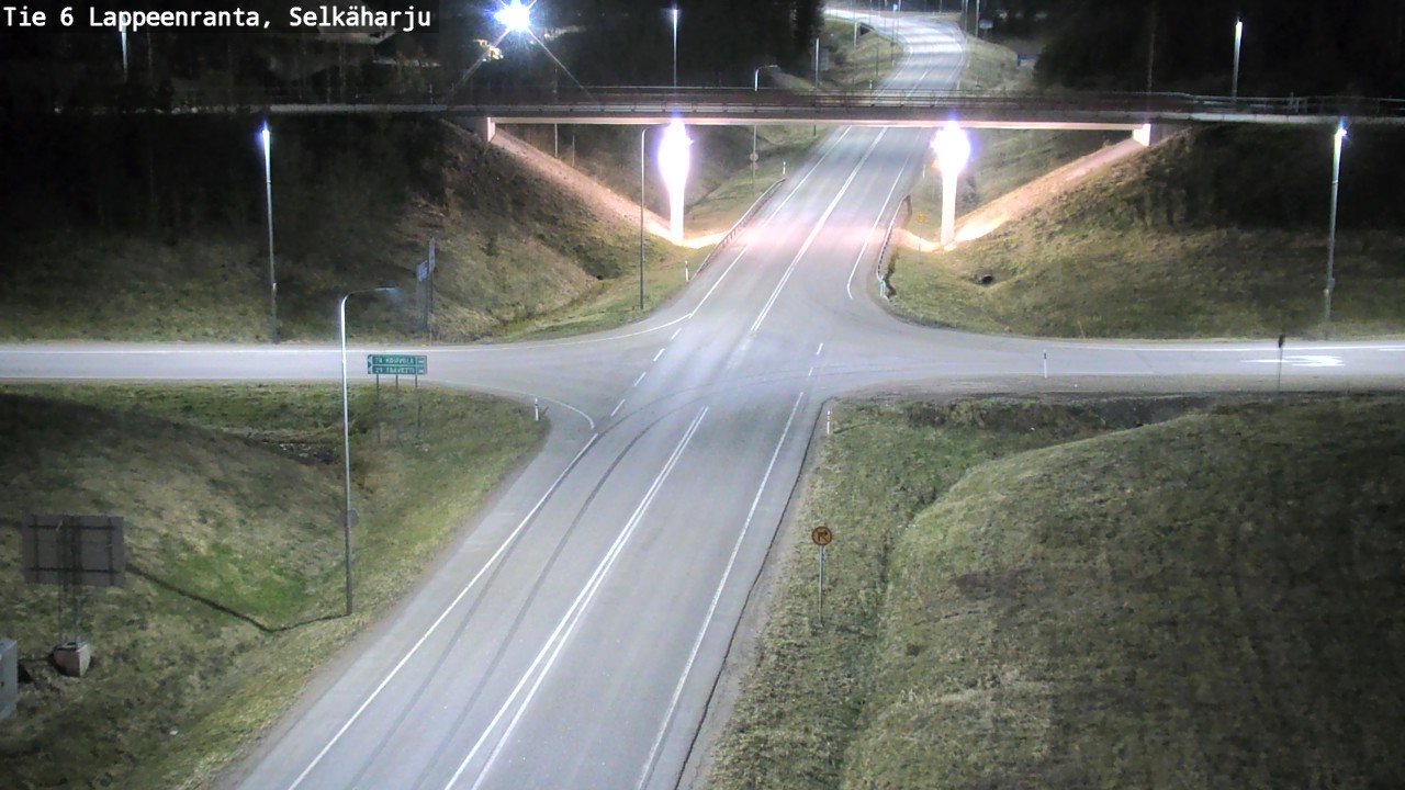 Weather Camera Image Road 6 Lappeenranta, Selkäharju, Lappeenranta, Etelä-Karjala
