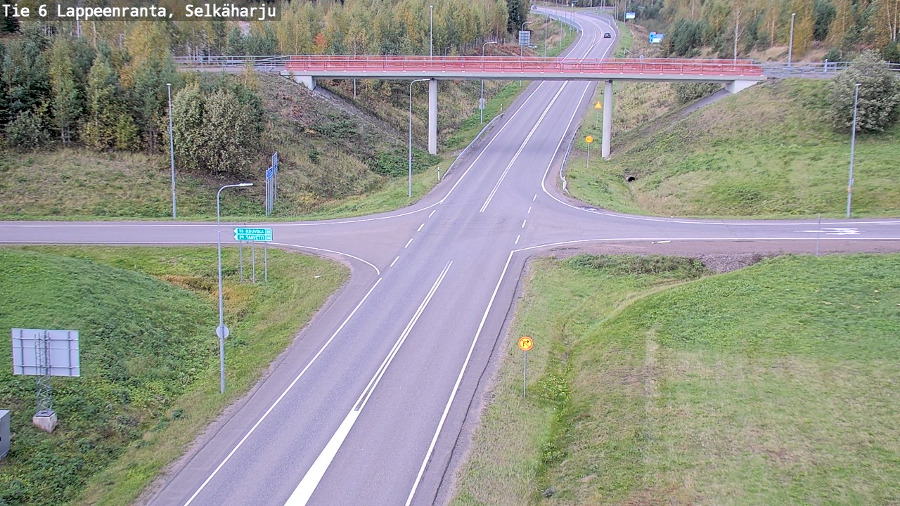 Kelikamerat Kuva Tie 6 Lappeenranta, Selkäharju, Lappeenranta, Etelä-Karjala