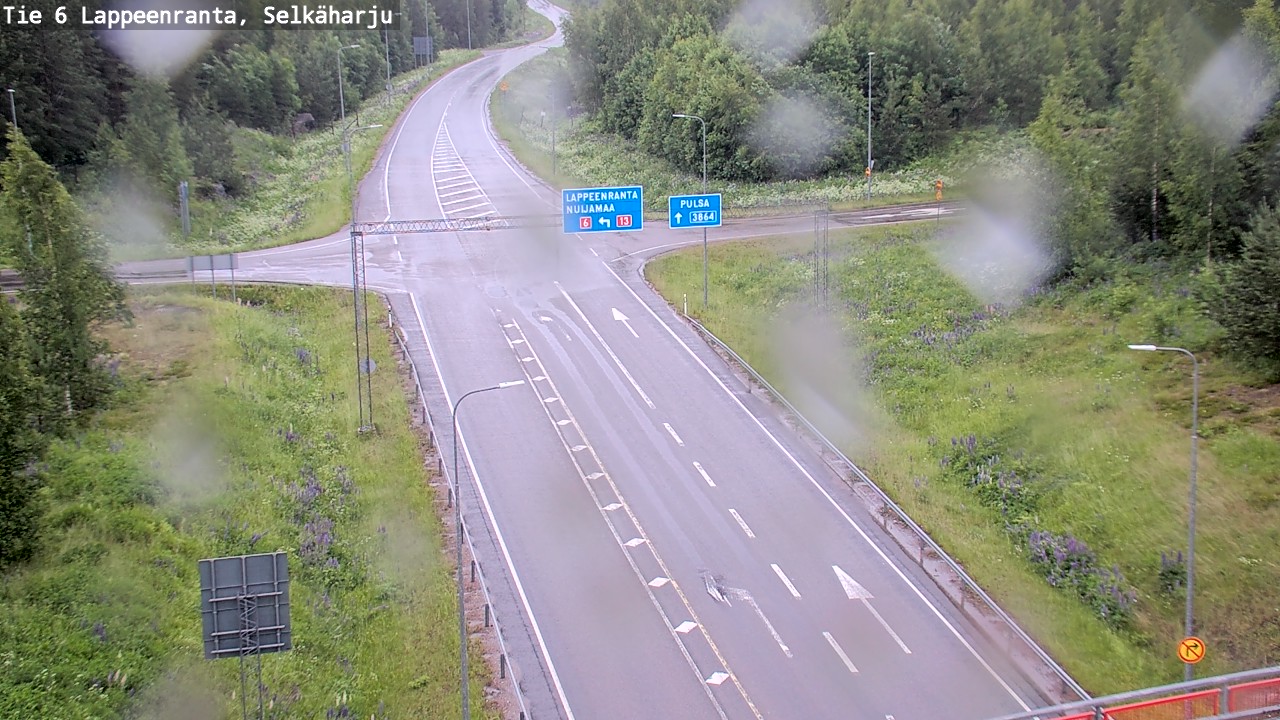 Kelikamerat Kuva Tie 6 Lappeenranta, Selkäharju, Lappeenranta, Etelä-Karjala