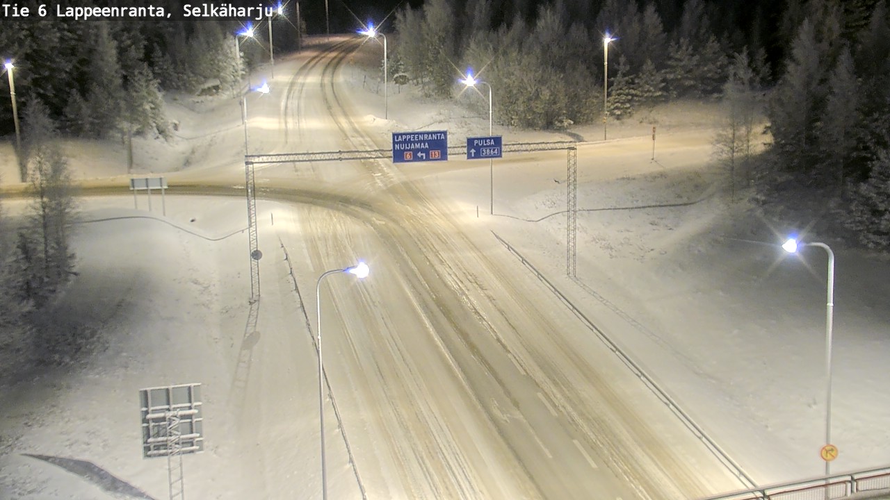 Kelikamerat Kuva Tie 6 Lappeenranta, Selkäharju, Lappeenranta, Etelä-Karjala