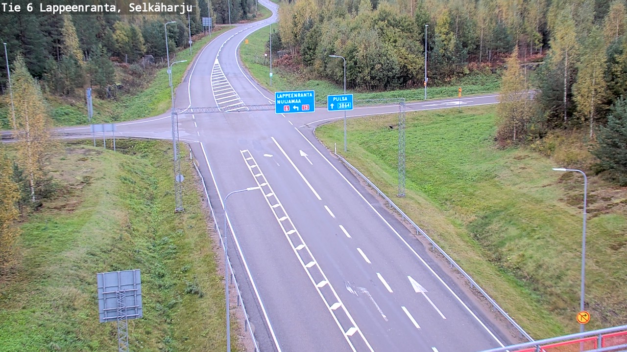 Kelikamerat Kuva Tie 6 Lappeenranta, Selkäharju, Lappeenranta, Etelä-Karjala