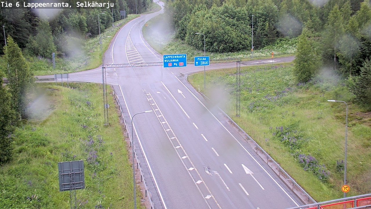 Kelikamerat Kuva Tie 6 Lappeenranta, Selkäharju, Lappeenranta, Etelä-Karjala