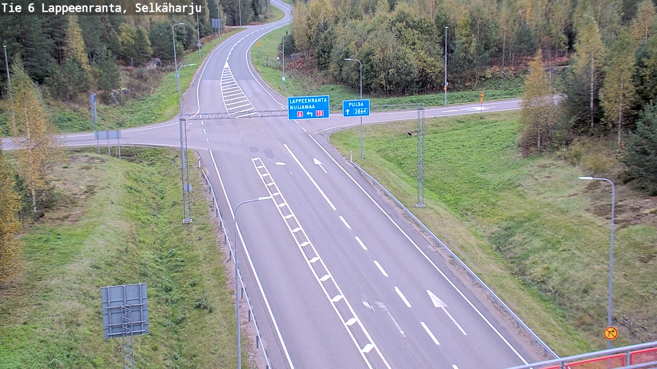 Kelikamerat Kuva Tie 6 Lappeenranta, Selkäharju, Lappeenranta, Etelä-Karjala