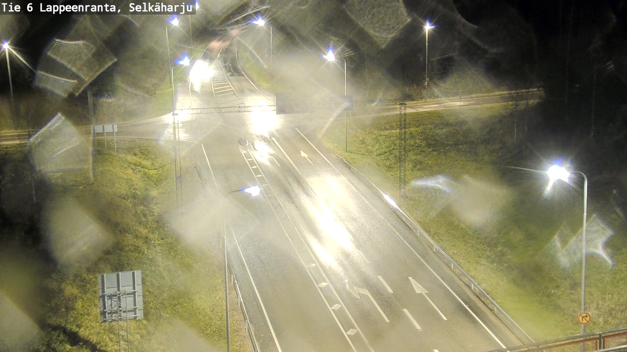Weather Camera Image Väg 6 Villmanstrand, Selkäharju, Lappeenranta, Etelä-Karjala