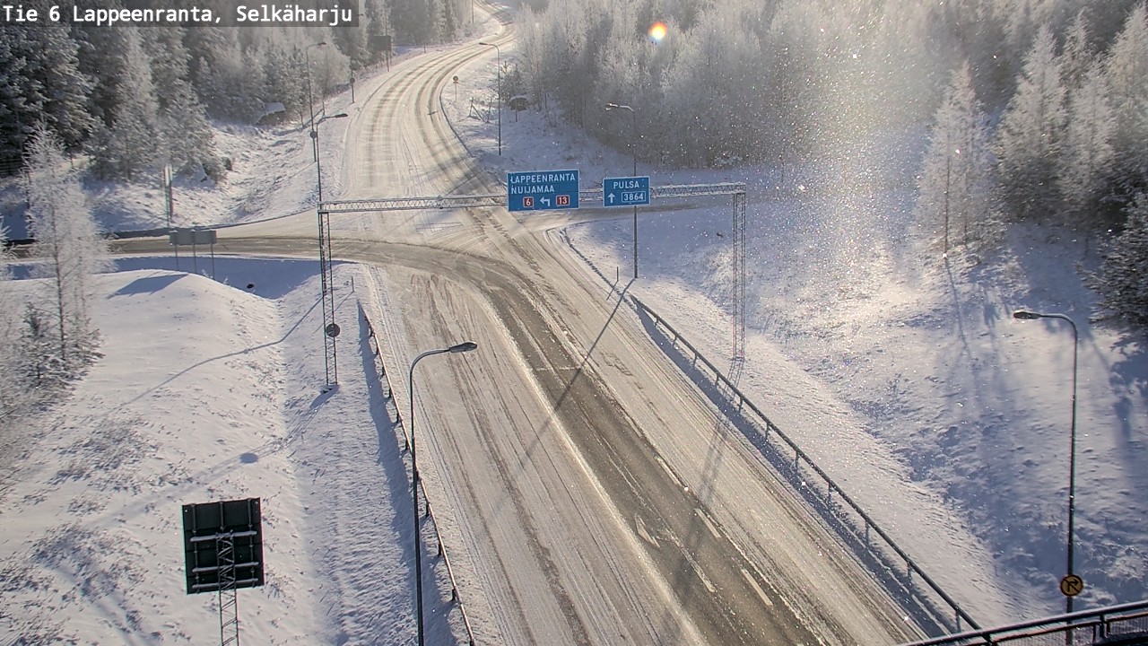 Kelikamerat Kuva Tie 6 Lappeenranta, Selkäharju, Lappeenranta, Etelä-Karjala