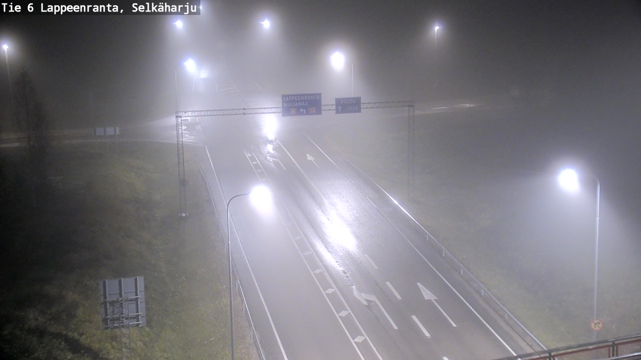 Kelikamerat Kuva Tie 6 Lappeenranta, Selkäharju, Lappeenranta, Etelä-Karjala