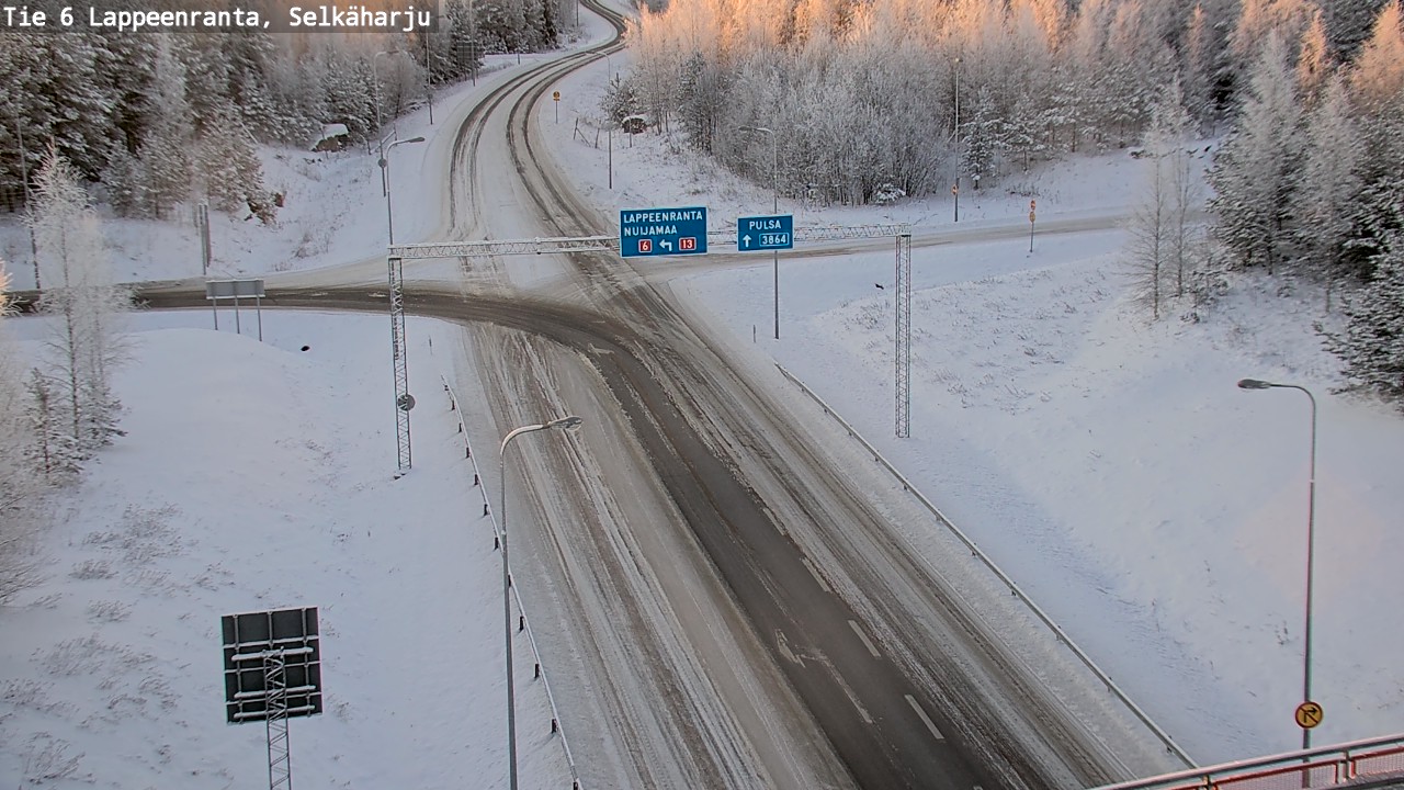 Kelikamerat Kuva Tie 6 Lappeenranta, Selkäharju, Lappeenranta, Etelä-Karjala