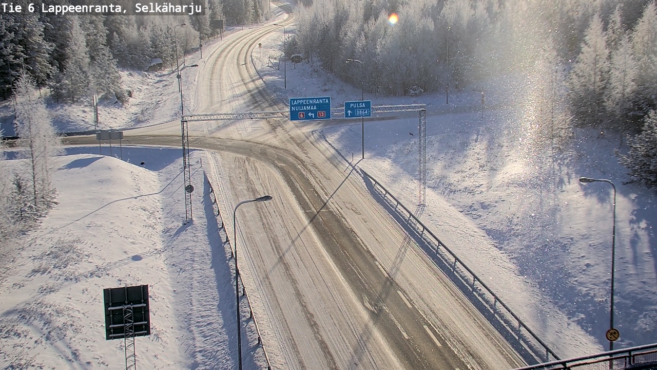 Kelikamerat Kuva Tie 6 Lappeenranta, Selkäharju, Lappeenranta, Etelä-Karjala