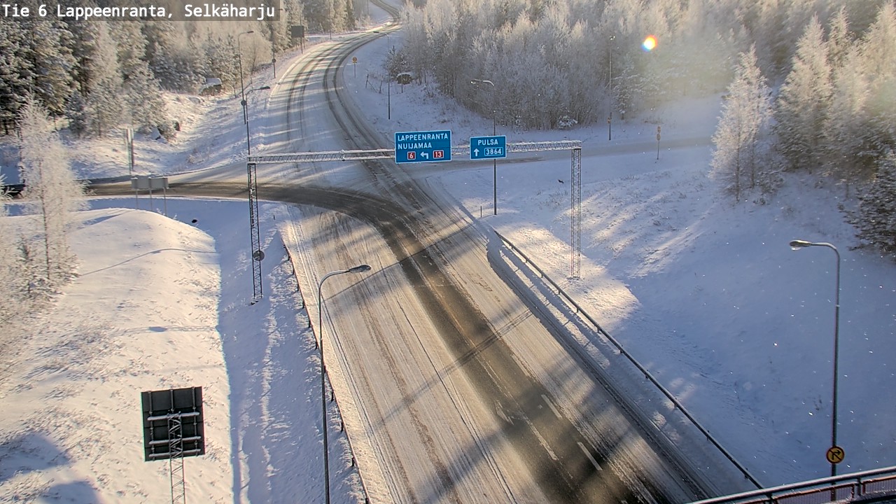 Kelikamerat Kuva Tie 6 Lappeenranta, Selkäharju, Lappeenranta, Etelä-Karjala
