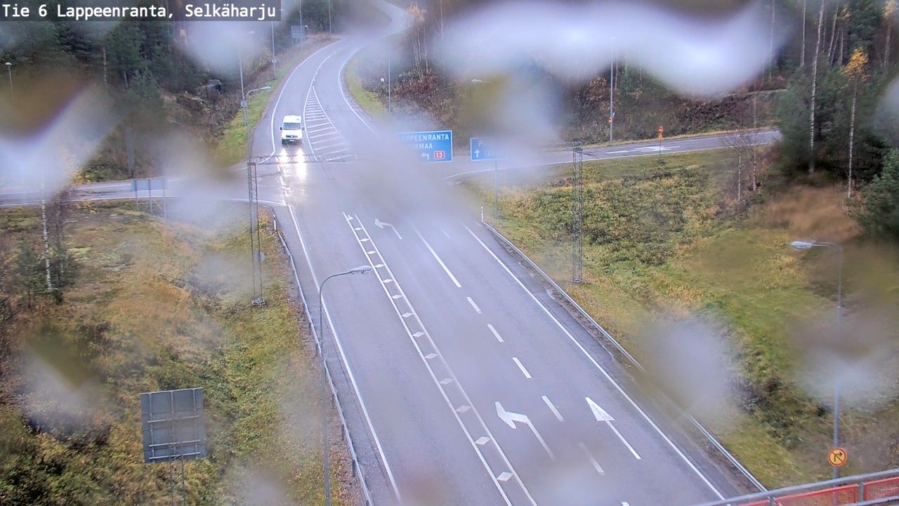 Weather Camera Image Road 6 Lappeenranta, Selkäharju, Lappeenranta, Etelä-Karjala