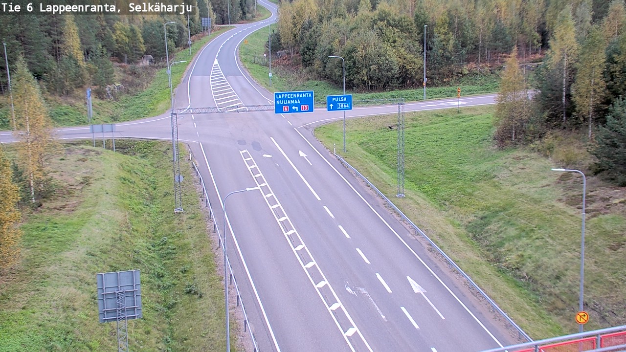 Kelikamerat Kuva Tie 6 Lappeenranta, Selkäharju, Lappeenranta, Etelä-Karjala