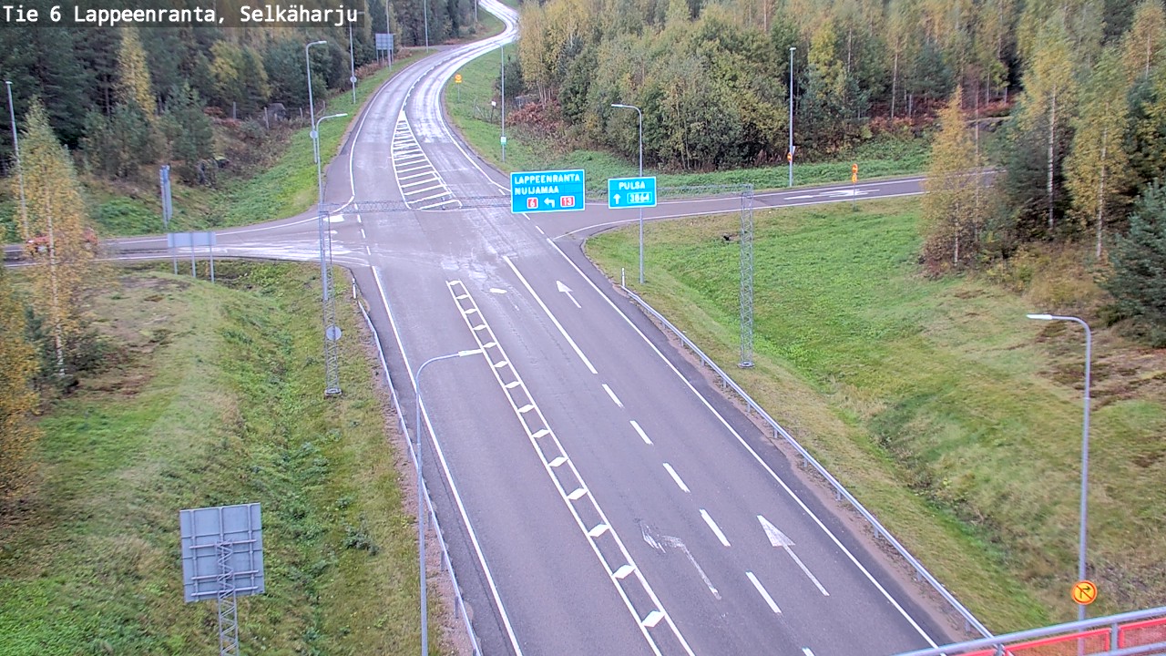 Kelikamerat Kuva Tie 6 Lappeenranta, Selkäharju, Lappeenranta, Etelä-Karjala