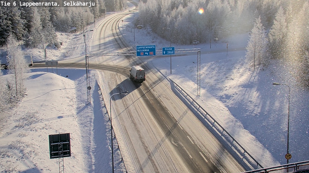 Kelikamerat Kuva Tie 6 Lappeenranta, Selkäharju, Lappeenranta, Etelä-Karjala