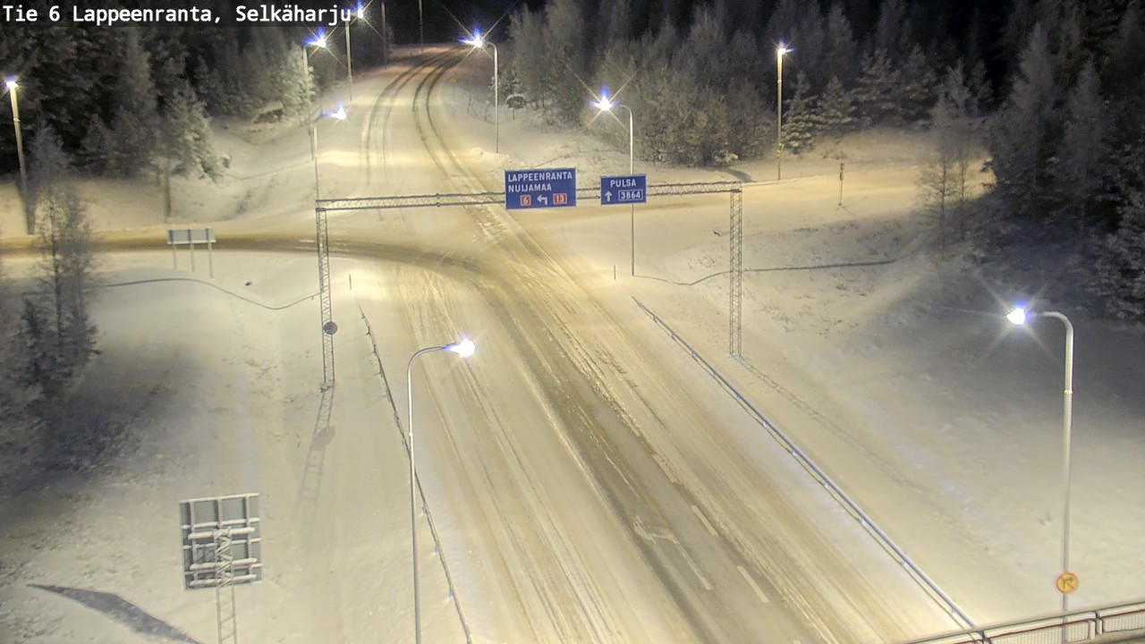 Kelikamerat Kuva Tie 6 Lappeenranta, Selkäharju, Lappeenranta, Etelä-Karjala