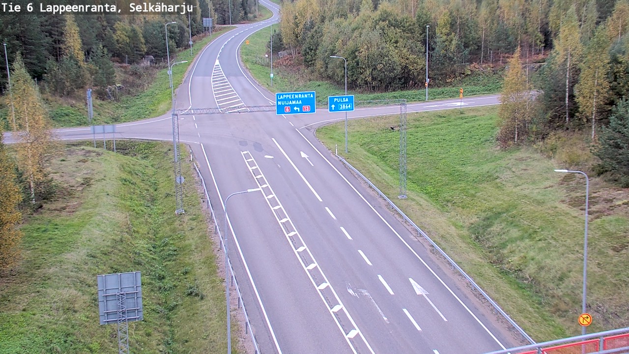 Kelikamerat Kuva Tie 6 Lappeenranta, Selkäharju, Lappeenranta, Etelä-Karjala