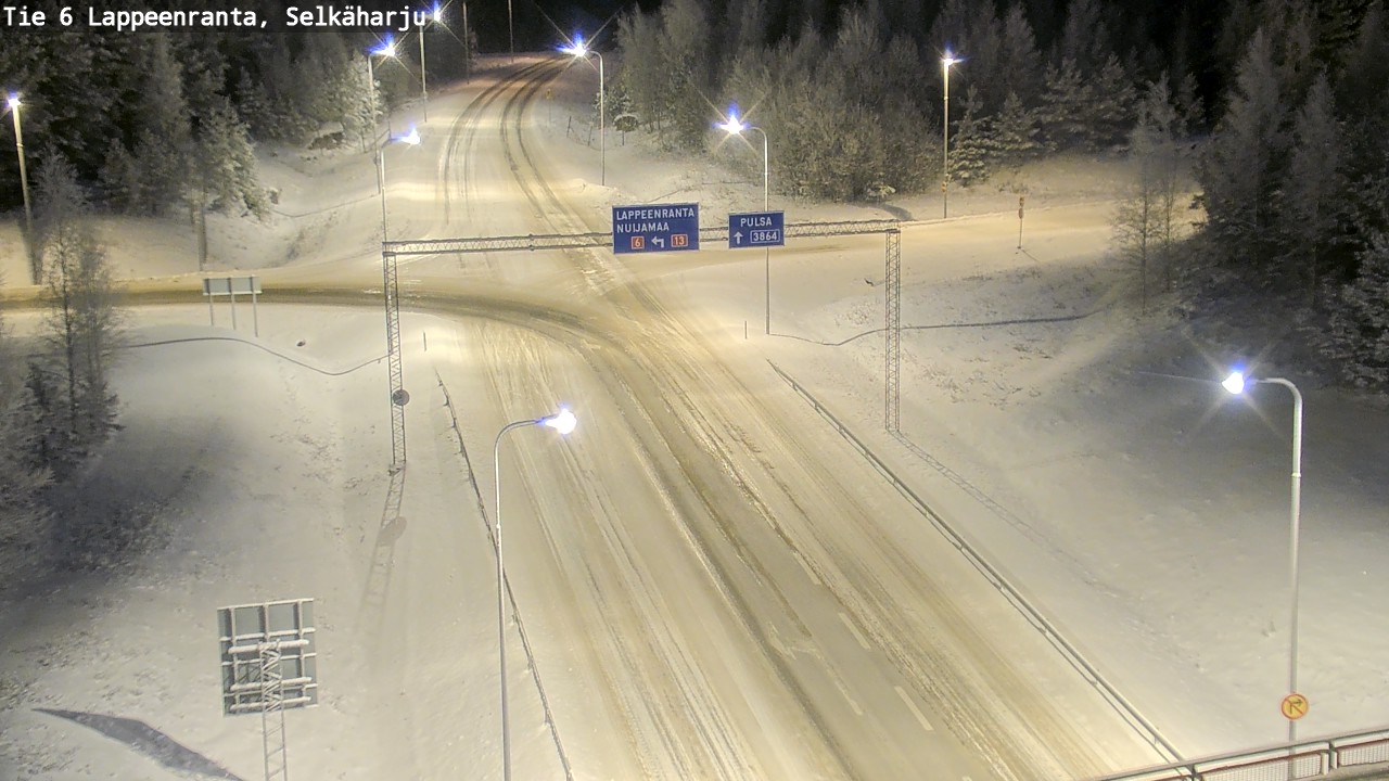 Kelikamerat Kuva Tie 6 Lappeenranta, Selkäharju, Lappeenranta, Etelä-Karjala