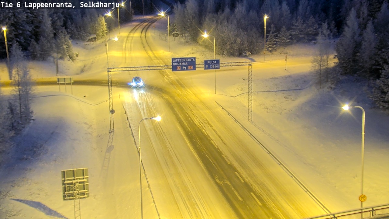 Kelikamerat Kuva Tie 6 Lappeenranta, Selkäharju, Lappeenranta, Etelä-Karjala