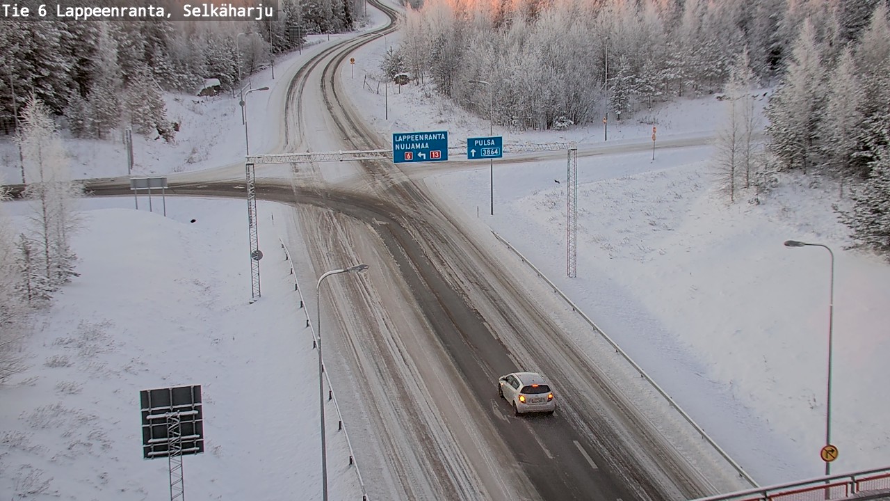 Kelikamerat Kuva Tie 6 Lappeenranta, Selkäharju, Lappeenranta, Etelä-Karjala
