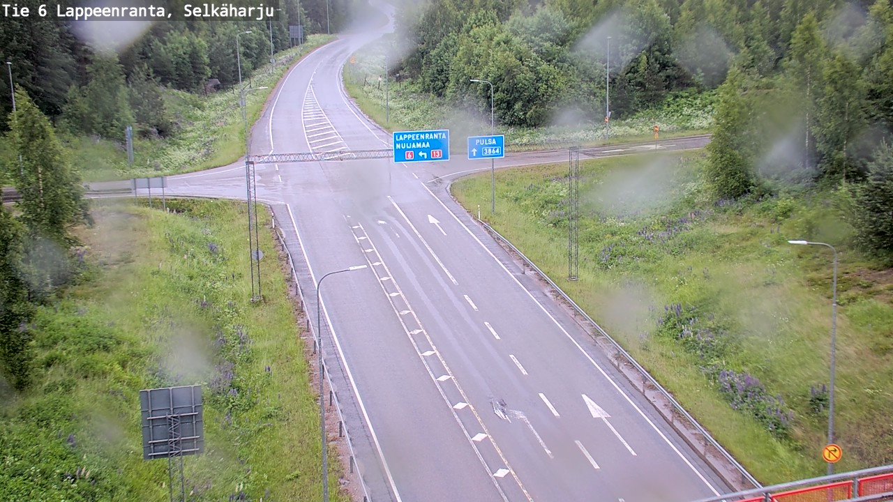 Kelikamerat Kuva Tie 6 Lappeenranta, Selkäharju, Lappeenranta, Etelä-Karjala