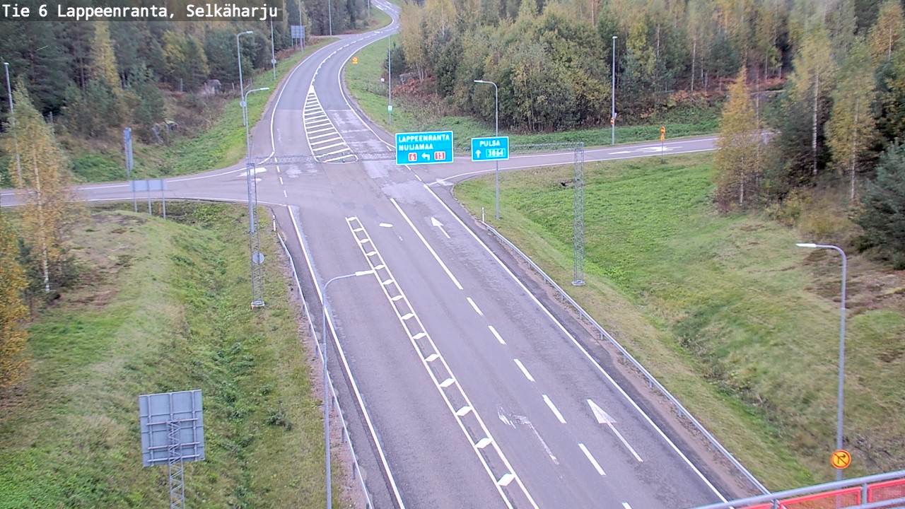 Kelikamerat Kuva Tie 6 Lappeenranta, Selkäharju, Lappeenranta, Etelä-Karjala