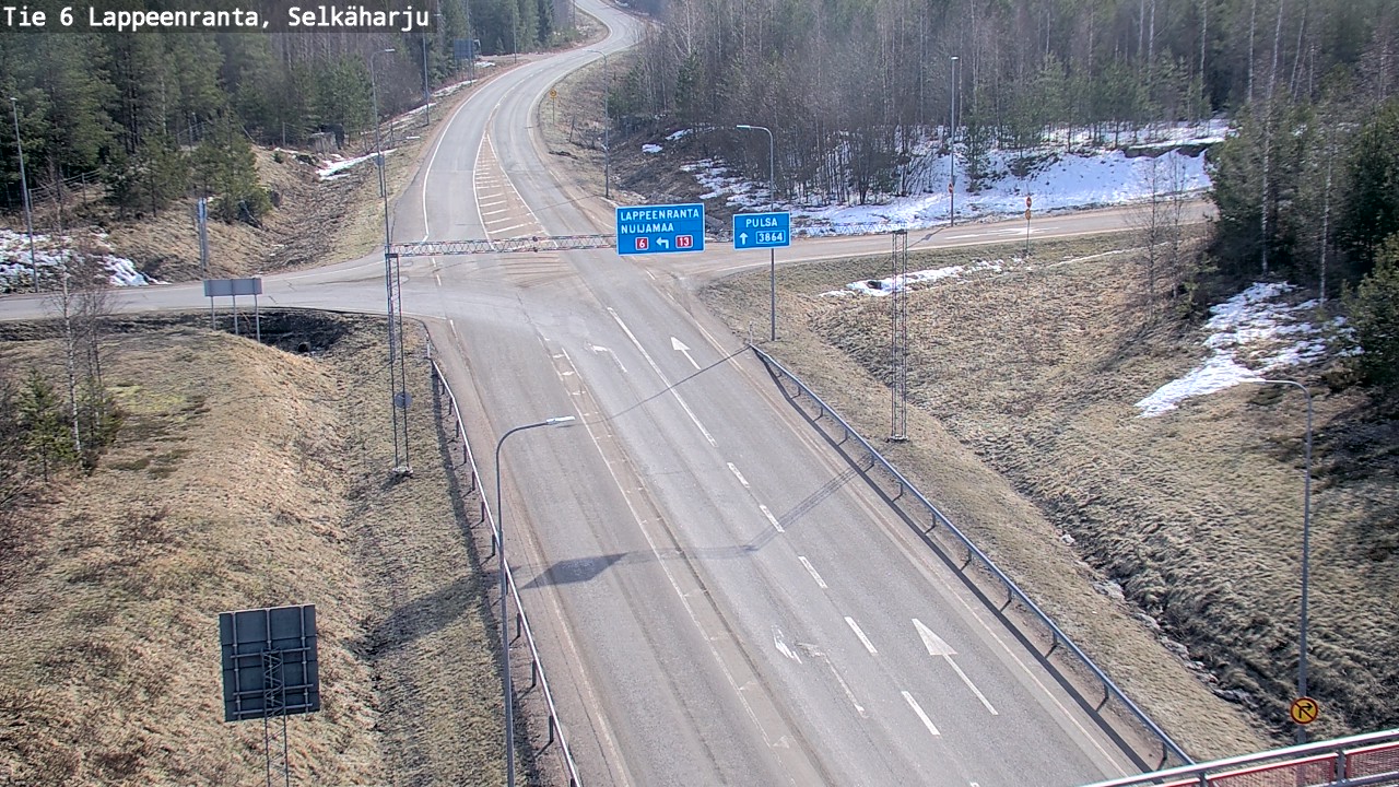 Kelikamerat Kuva Tie 6 Lappeenranta, Selkäharju, Lappeenranta, Etelä-Karjala