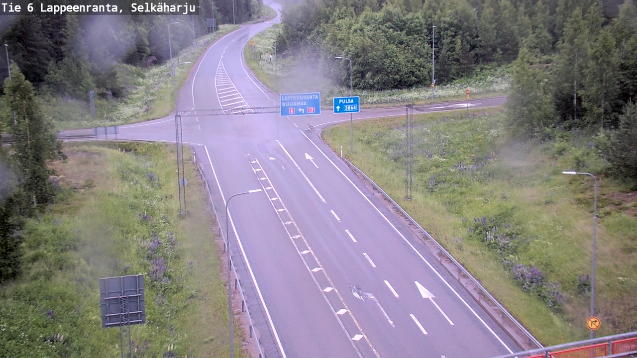 Kelikamerat Kuva Tie 6 Lappeenranta, Selkäharju, Lappeenranta, Etelä-Karjala