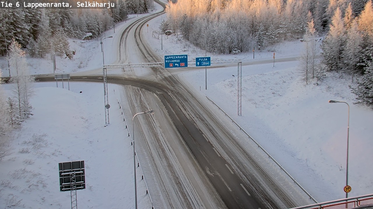 Kelikamerat Kuva Tie 6 Lappeenranta, Selkäharju, Lappeenranta, Etelä-Karjala
