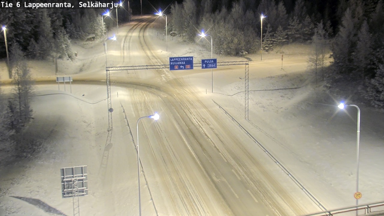 Kelikamerat Kuva Tie 6 Lappeenranta, Selkäharju, Lappeenranta, Etelä-Karjala