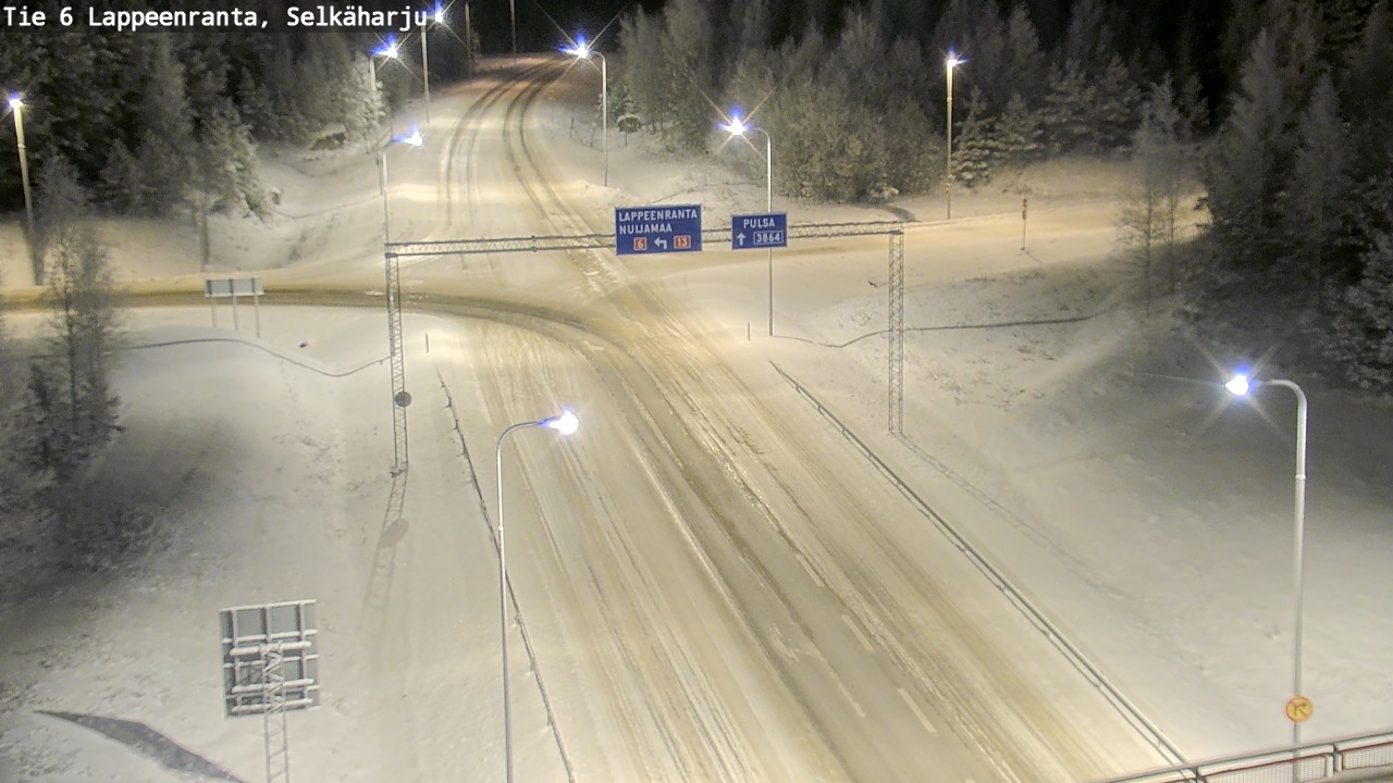 Kelikamerat Kuva Tie 6 Lappeenranta, Selkäharju, Lappeenranta, Etelä-Karjala