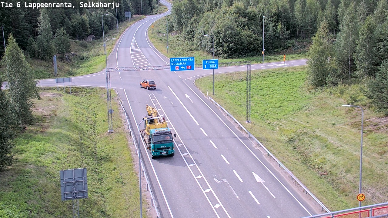 Kelikamerat Kuva Tie 6 Lappeenranta, Selkäharju, Lappeenranta, Etelä-Karjala